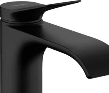 Praustuvo maišytuvas Hansgrohe Vivenis 80, 75010670, juodas matinis
