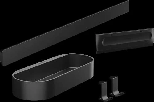 Hansgrohe dušo krepšelis ovalus juodas (27967670)