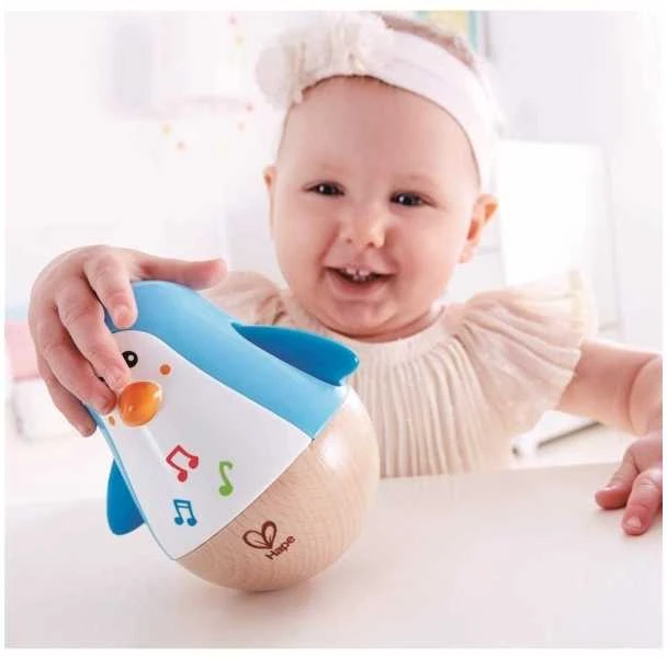 HAPE muzikinė dėžutė-žaislas Pingvinas, E0331A