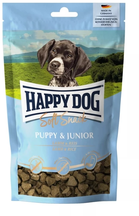 Happy Dog Soft Snack Puppy & Junior, skanėstas, šuniukams, ėriena,100 g