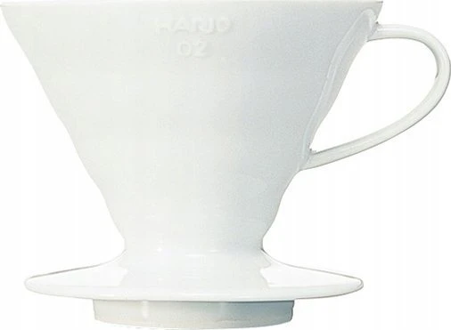 Keraminis kavos lašintuvas Hario V60-02 Baltas