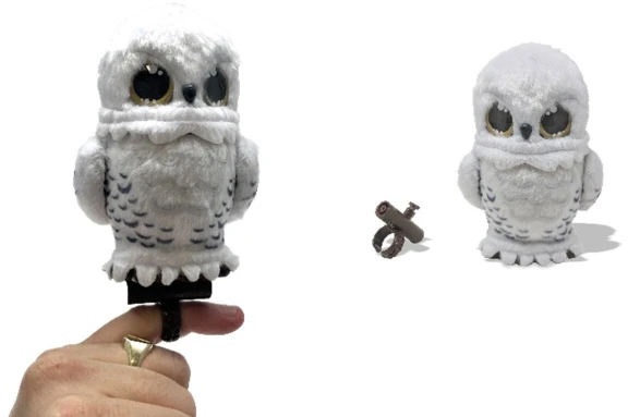 Harry Potter Hedviga Interaktyvi mini balta pelėda su judančiais sparnais
