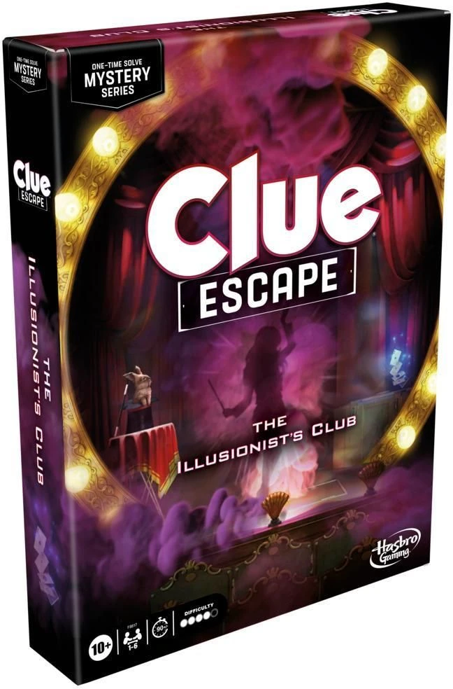 Hasbro Cluedo Escape Iliuzionistų klubas FI