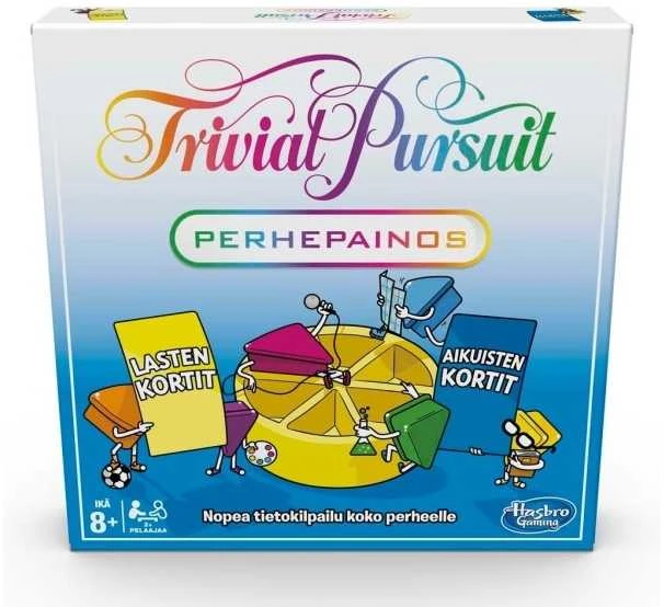 Hasbro Trivial Pursuit Family Edition smulkmenų žaidimas