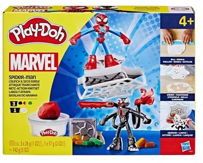 Hasbro PLAY-DOH Rinkinys „Žmogus-voras: superherojų kova“