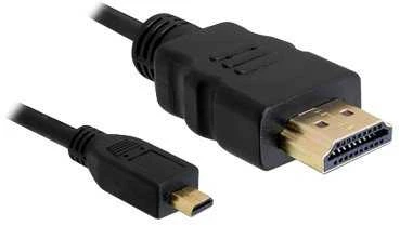 DELOCK laidas HDMI A-D St/St 3,0m