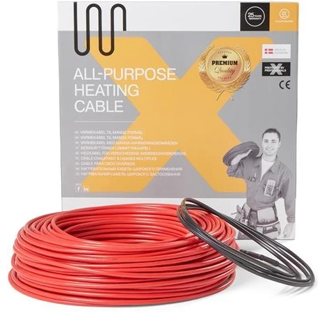 Heat Com As Ø6 mm šildymo kabelis 18 W/m 26,4 m