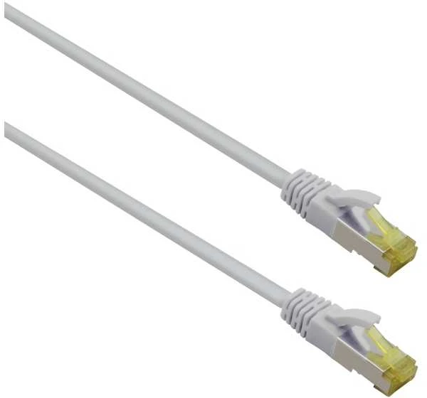 „helos“ jungiamasis kabelis „Cat 6a Superflex S/FTP RJ45“, pilkas, 7,5 m, AWG27/7 GHMT