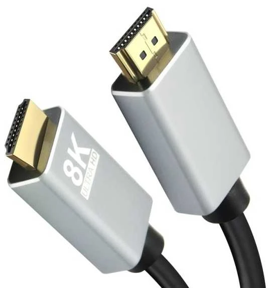 helos Anschlusskabel, HDMI Stecker/Stecker, PREMIUM 8K, 3,0m, juodas