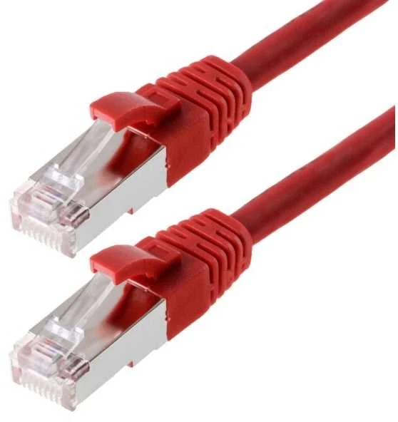 Helos CAT5e SF/UTP 5m - 5 m - Cat5e - SF/UTP (S-FTP) - RJ-45 - RJ-45 - Raudona
