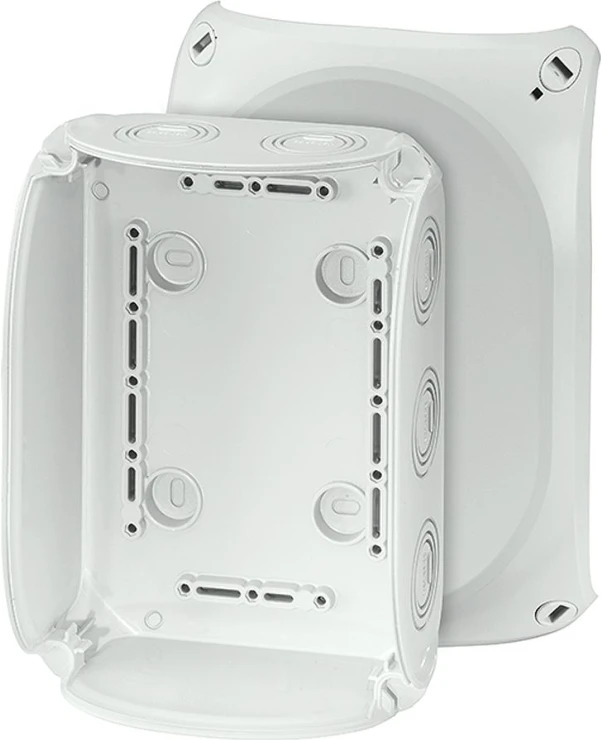 Hensel N / t šakos dėžutė be terminalų 180 x 130 x 77mm pilka IP66 / 67 KF 1000 G (62000057)