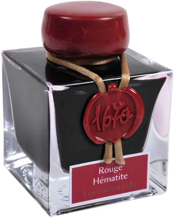 Herbina Herbin 1670 Rouge Hèmatite rašalo buteliukas