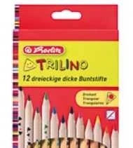 Herlitz 12 SPALVŲ TRILINO PIŠTUKAI 10412062