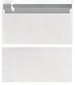 Herlitz vokai DL hk hfr balti su vidine spauda, 25 vnt.