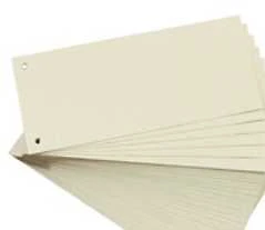 Laikiklis Herlitz kartoninės pertvaros 10,5x24cm 100vnt. (10843621)