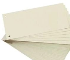 Laikiklis Herlitz kartoninės pertvaros 10,5x24cm 100vnt. (10843621)