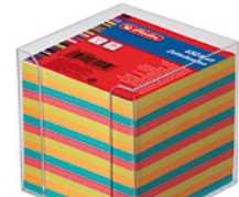 Herlitz Herlitz Zettelkasten tr. 9x9cm 650Bl farbig mit Deckblatt - 1600253