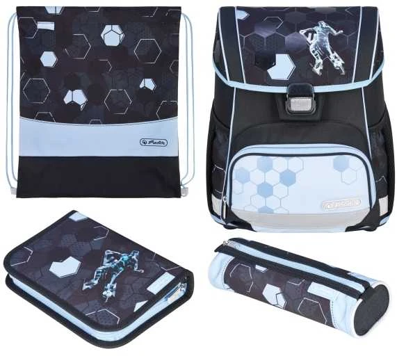 Herlitz Herlitz Schulranzen Loop Plus Cyber Soccer
