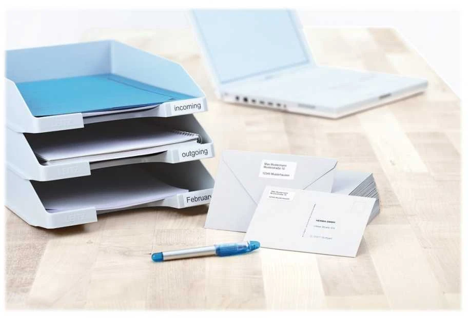 Herma Etykiety Premium 8643, A4, balta, 48,3 x 33,8 mm, papier matinė, 320 vnt. (8643)