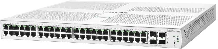 Šakotuvas „Hewlett Packard“ (HP) „HPE Networking Instant On 1930“ 52 prievadų komutatorius [48 gigabito LAN, 4 SFP/SFP+]