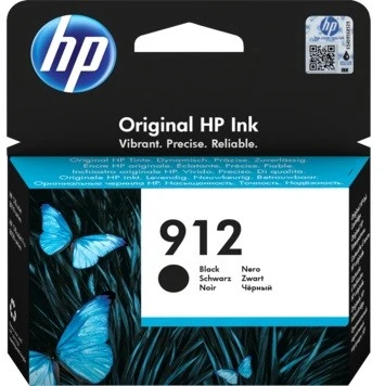 Hewlett Packard (HP) HP 912 juoda 3YL80AE instant ink