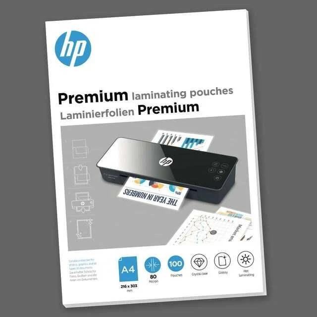 Laminavimo Plėvelė - HP Premium A4, 100 Vnt