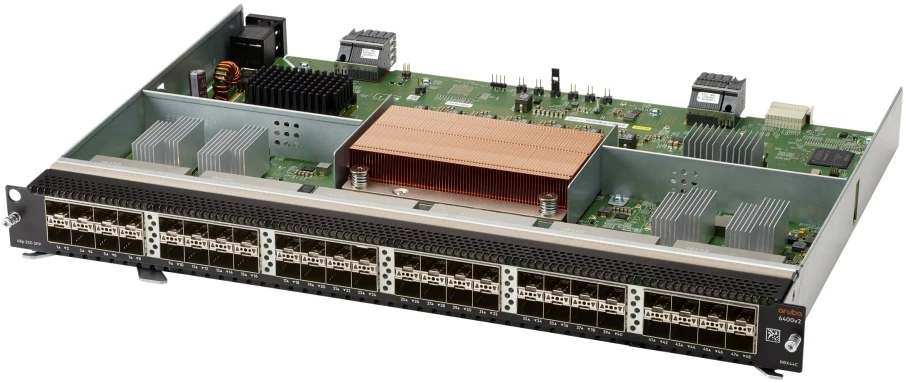 Šakotuvas Hewlett Packard (HP) Komutatorius HPE ARUBA 6400 48P 1G/10G/25G STOCKAS