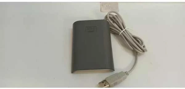 HID OMNIKEY 5422 13.56MHZ dvigubos sąsajos bekontaktis USB intelektualiųjų kortelių skaitytuvas, žemo dažnio, pilka