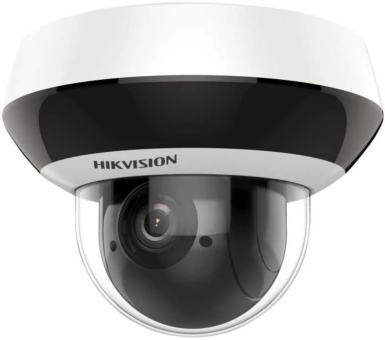 IP kamera MINI SPEED DOME, PTZ, 4MP, 4x optinis priartinimas, IR iki 20m, F2.8-12, PoE, IK10, IP66, Hikvision