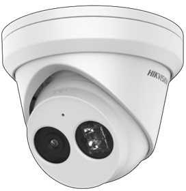 Hikvision | IP kamera | DS-2CD2343G2-I | Kupolas | 4 MP | 2,8 mm | Maitinimas per Ethernet (PoE) | IP67 | H.265, H.265+, H.264, H.264+ | „MicroSD“, maks. 256 GB | Baltas