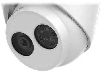 Hikvision IP kamera DS-2CD2345G0P-I F1.68 Dome, 4 MP, 1.68mm/F2.0, Maitinimas per Ethernet (PoE), H.264+, H.265+, Micro SD, maks. 256 GB