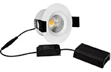 „HiluX D8 Tilt360“ – viso spektro LED įleidžiamas prožektorius – Ra97 – 2700K – baltas