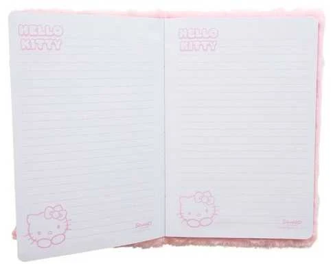 Hisabjoker Ab Hello Kitty užrašinė su pliušiniu apmušalu