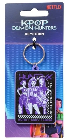 Kids Euroswan K-POP Demon Hunters "Huntrix" Raktų Pakabukas