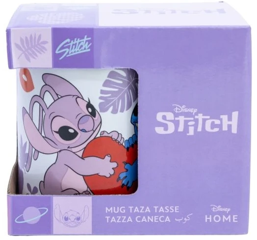 Disney Stitch - keraminis puodelis dovanų dėžutėje iš Stitch & Angel kolekcijos, 325 ml