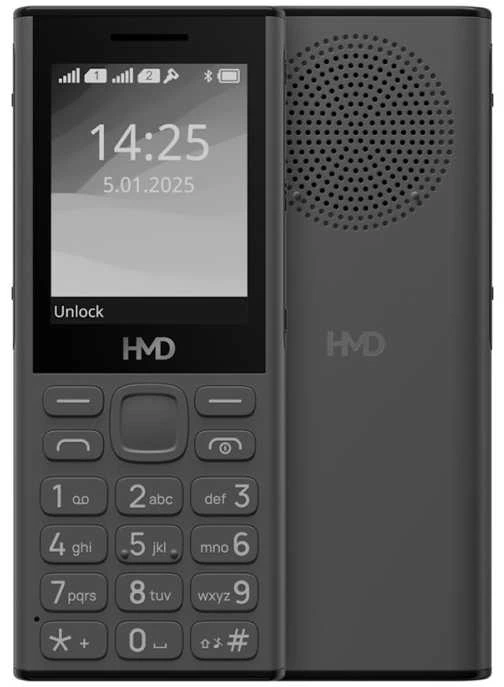 Nokia HMD 130 MUSIC TA-1717 DS Dark pilkas Dark pilkas