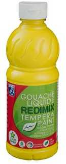 Hobby2You Lefranc Bourgeois Guašas L&B Redimix 153 Primary Geltona, 500 ml