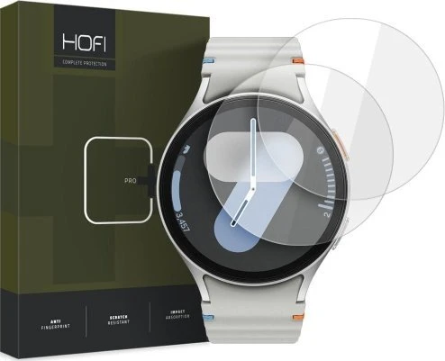 Apsauginis stiklas Samsung Galaxy Watch 4 / 5 / 6 / 7 / FE (40mm) Hofi Glass Pro+ 2-pack Clear
