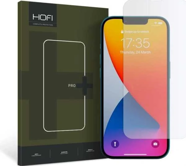 Apsauginis stiklas Apple iPhone 15 Hofi Glass Pro+ Clear