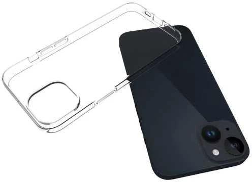 Dėklas Oem BACK CASE ULTRA SLIM 0,3 mm, skirtas IPHONE 15 Pro Max skaidrus