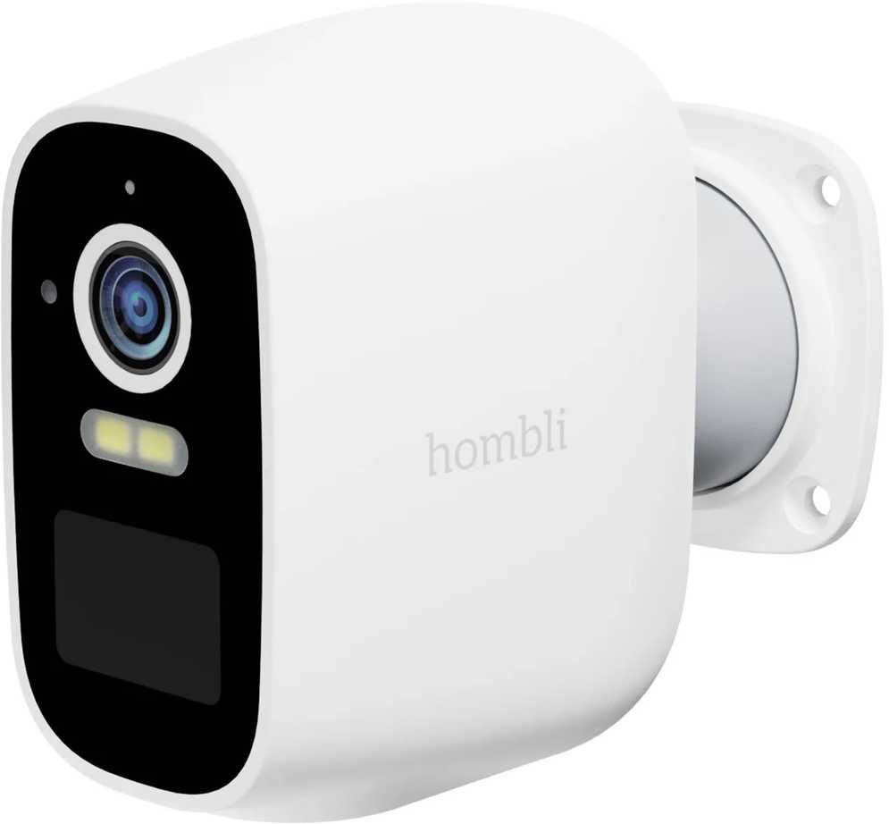 „Hombli“ – išmanioji baterija valdoma kamera, balta