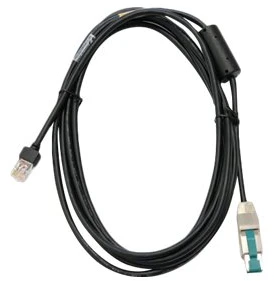 HONEYWELL CBL-503-300-S00 - Juoda - 3 m - USB A - LAN - Kištukas / Kištukas - Nikuotas