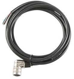 Honeywell VM1, VM2, VM3 nuolatinės srovės maitinimo kabelis stačiu kampu (atsarginis), pakeičia VM1054CABLE ir CV41054CABLE, vienas kabelis pridedamas prie kai kurių dokų