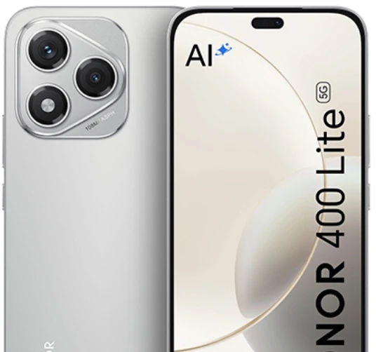Honor 400 Smart 5G Išmanusis telefonas 4GB / 128GB Sidabrinis