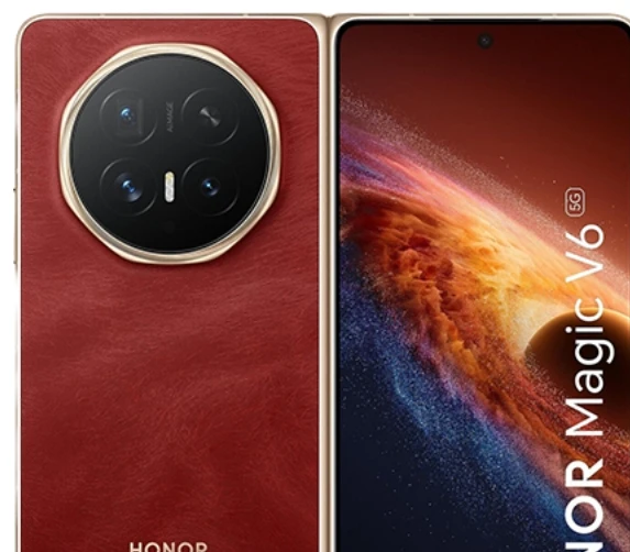 Honor MAGIC V6 16.6 cm (6.52") Hybrid Dual SIM 5G USB Type-C 16 GB 512 GB 6660 mAh Raudona