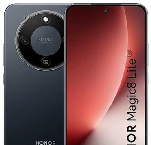Išmanusis telefonas Honor Magic8 Lite 5G Dual Sim 8GB RAM 512GB – Midnight Juodas
