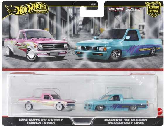 Mattel Žaisliniai Hot Wheels 2 vnt. automobiliai Premium HRR78