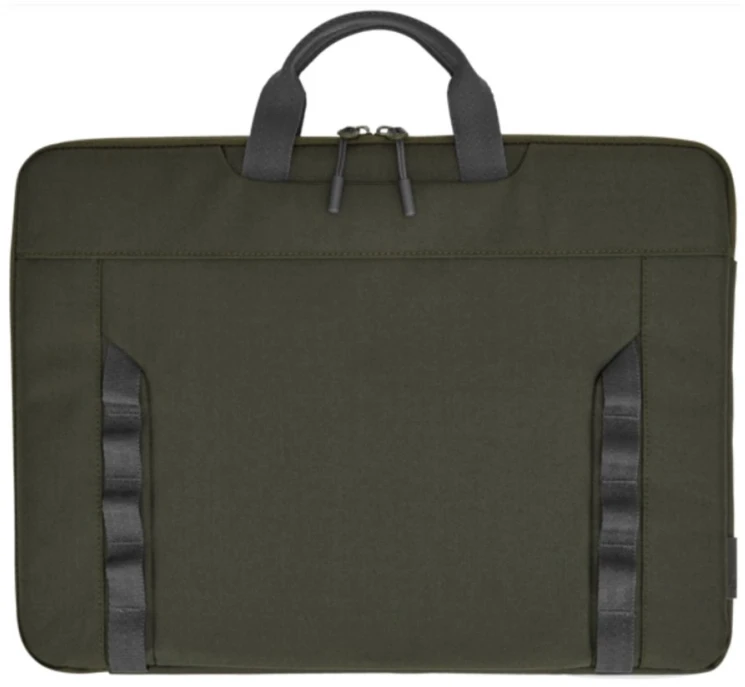 HP Modular 14 Sleeve/Top Load su rankenomis/peties dirželiu, Vanduo Resistant - Dark Olive Žalias
