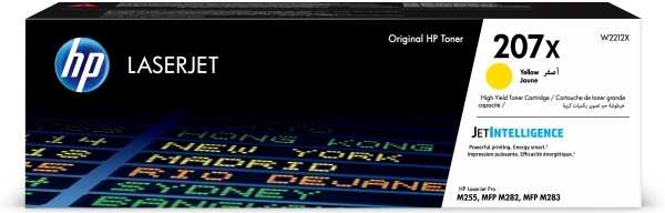 Hewlett Packard (HP) HP 207X (W2212X) Lazerinė kasetė, Geltona