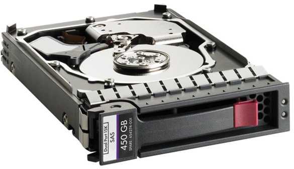 HP serverio diskas 450GB 3.5" SAS-2 (6Gb/s) (454232B21)